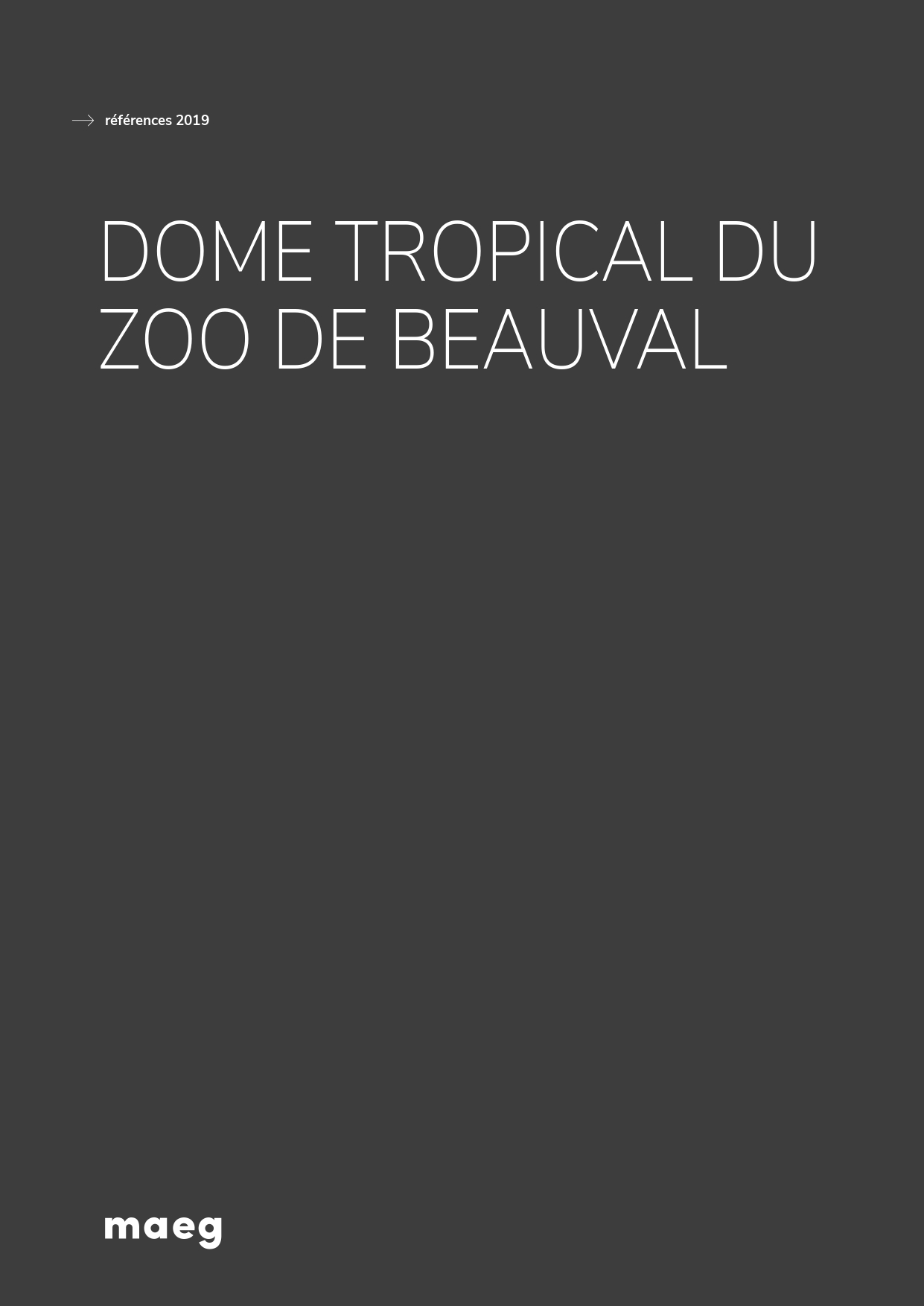 Zoo De Beauval tropical greenhouse